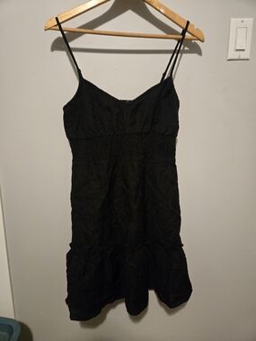 Club Monaco Black Babydoll Dress